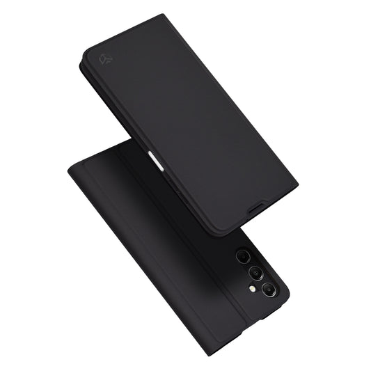 Ovitek za Samsung Galaxy A05s A057, Techsuit, Magskin Book, Črn