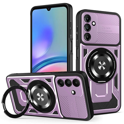 Ovitek za Samsung Galaxy A05s A057, Techsuit, RuggedCam, Vijoličen