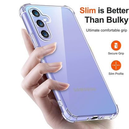 Ovitek za Samsung Galaxy A05s A057, Techsuit, Proti udarcem Prozoren