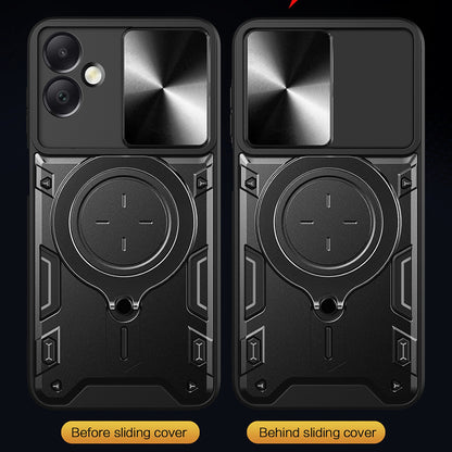 Ovitek za Samsung Galaxy A06 A065, Techsuit, CamGuard Pro, Črn