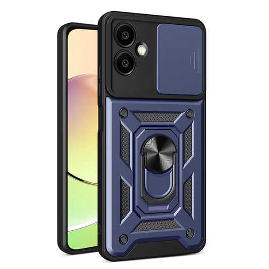 Ovitek za Samsung Galaxy A06 A065, Techsuit, CamShield, Modra