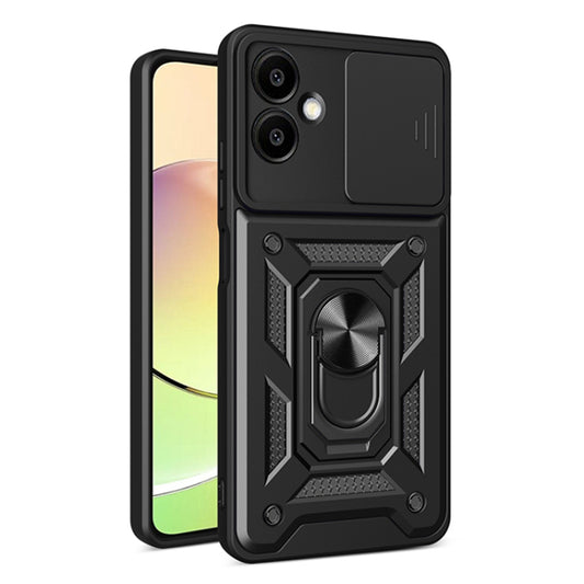 Ovitek za Samsung Galaxy A06 A065, Techsuit, CamShield, Črn