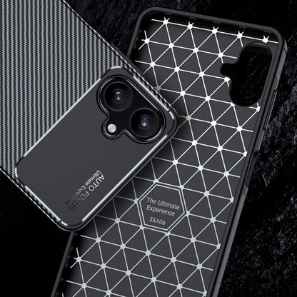 Ovitek za Samsung Galaxy A06 A065, Techsuit, CarbonFiber, Črn