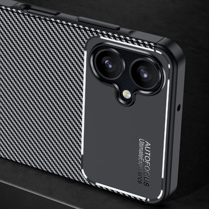 Ovitek za Samsung Galaxy A06 A065, Techsuit, CarbonFiber, Črn