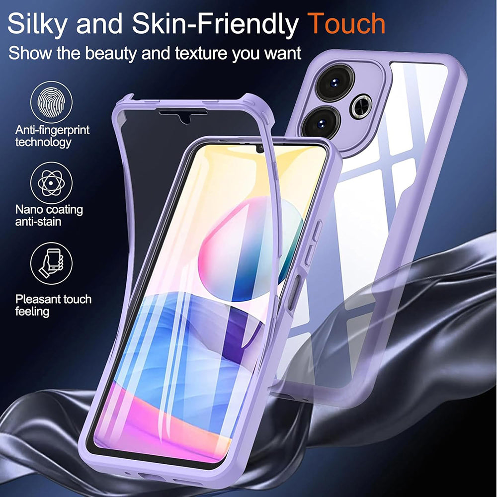 Case for Samsung Galaxy A06 A065, Techsuit, ColorVerse 360, Purple