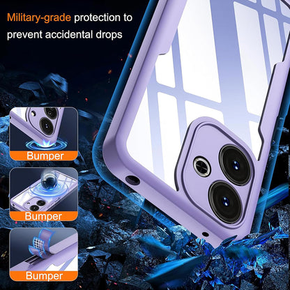 Case for Samsung Galaxy A06 A065, Techsuit, ColorVerse 360, Purple