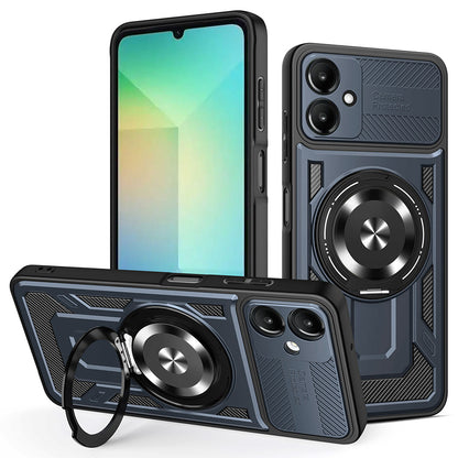 Ovitek za Samsung Galaxy A06 A065, Techsuit, RuggedCam, modra