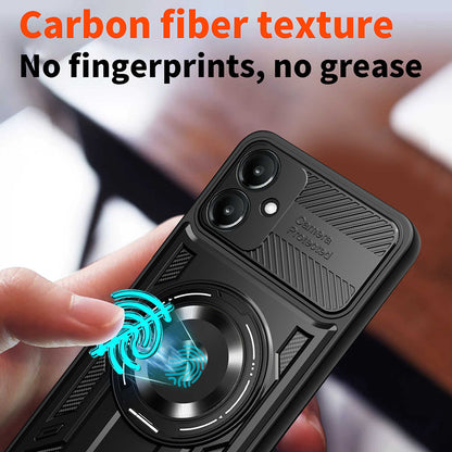 Ovitek za Samsung Galaxy A06 A065, Techsuit, RuggedCam, modra