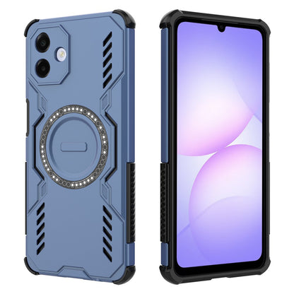 MagSafe Case for Samsung Galaxy A07 4G A075, Techsuit, ArmorMag, Blue