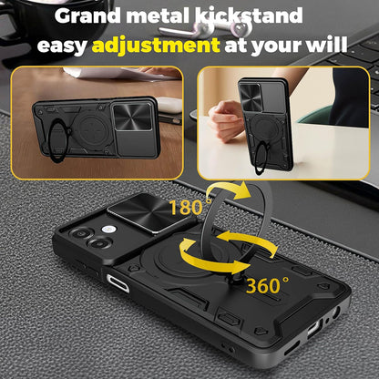 Ovitek za Samsung Galaxy A07 4G A075, Techsuit, CamGuard Pro, Modra