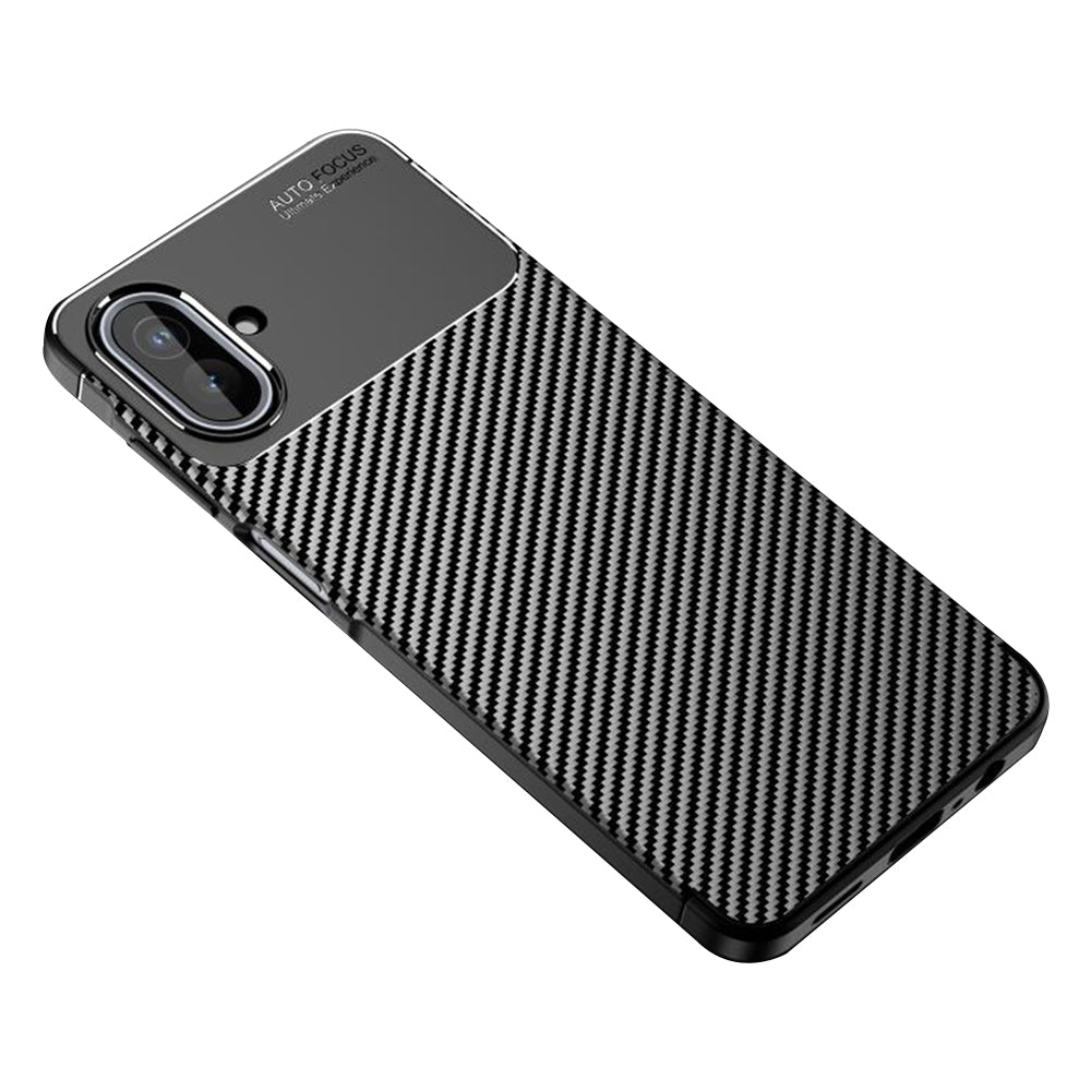 Ovitek za Samsung Galaxy A07 4G A075, Techsuit, CarbonFiber, Črn