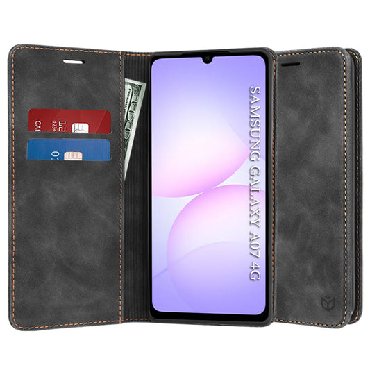 Ovitek za Samsung Galaxy A07 4G A075, Techsuit, Confy, Črn