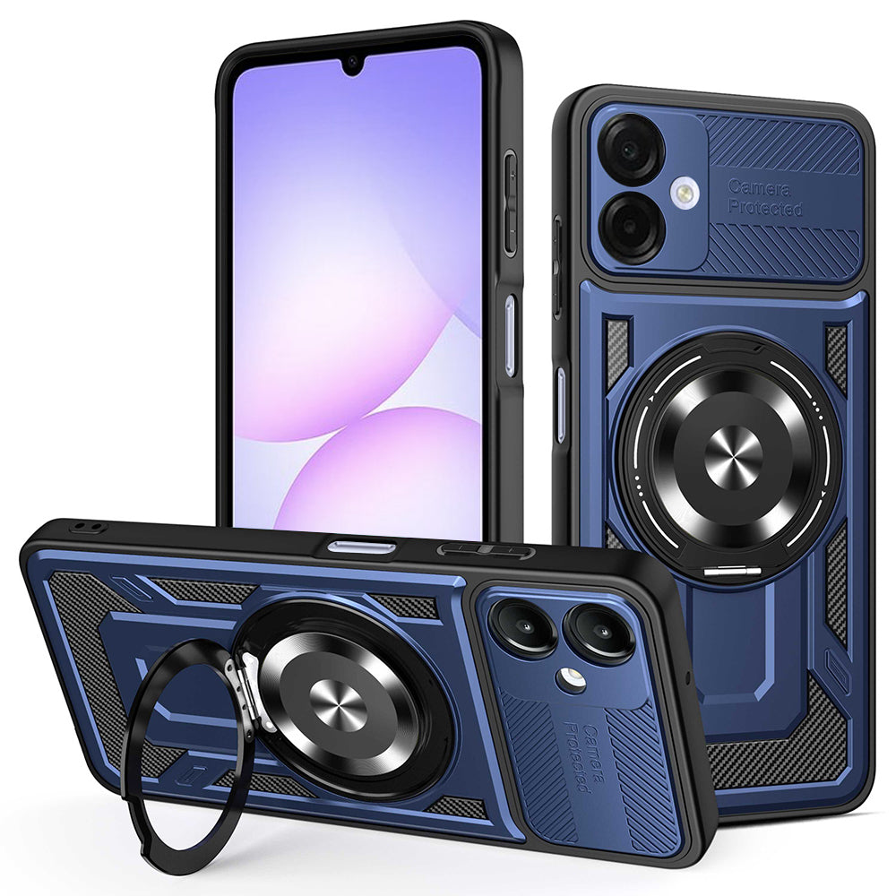 Ovitek za Samsung Galaxy A07 4G A075, Techsuit, RuggedCam, Modra