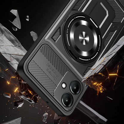 Ovitek za Samsung Galaxy A07 4G A075, Techsuit, RuggedCam, Modra