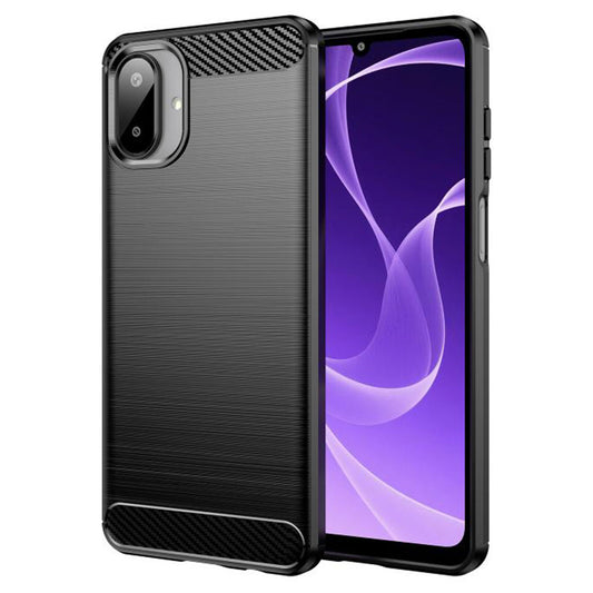 Ovitek za Samsung Galaxy A07 4G A075, Techsuit, Karbon, Črn