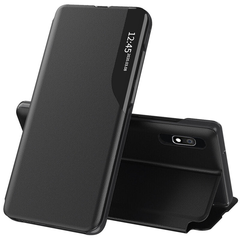Ovitek za Samsung Galaxy A10 A105 / M10 M105, Techsuit, eFold, Črn
