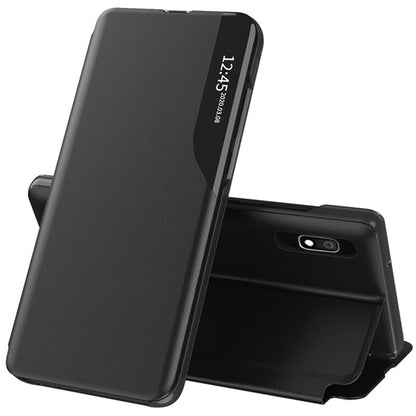 Ovitek za Samsung Galaxy A10 A105 / M10 M105, Techsuit, eFold, Črn