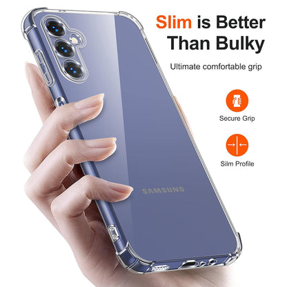 Case for Samsung Galaxy A10 A105, Techsuit, Shockproof Clear, Transparent