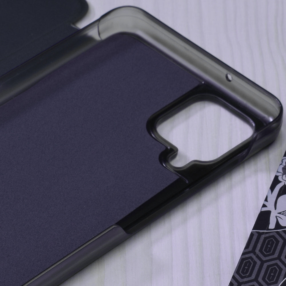 Ovitek za Samsung Galaxy A12 Nacho A127 / A12 A125, Techsuit, eFold, Temno modra
