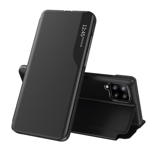 Ovitek za Samsung Galaxy A12 Nacho A127 / A12 A125, Techsuit, eFold, Črn