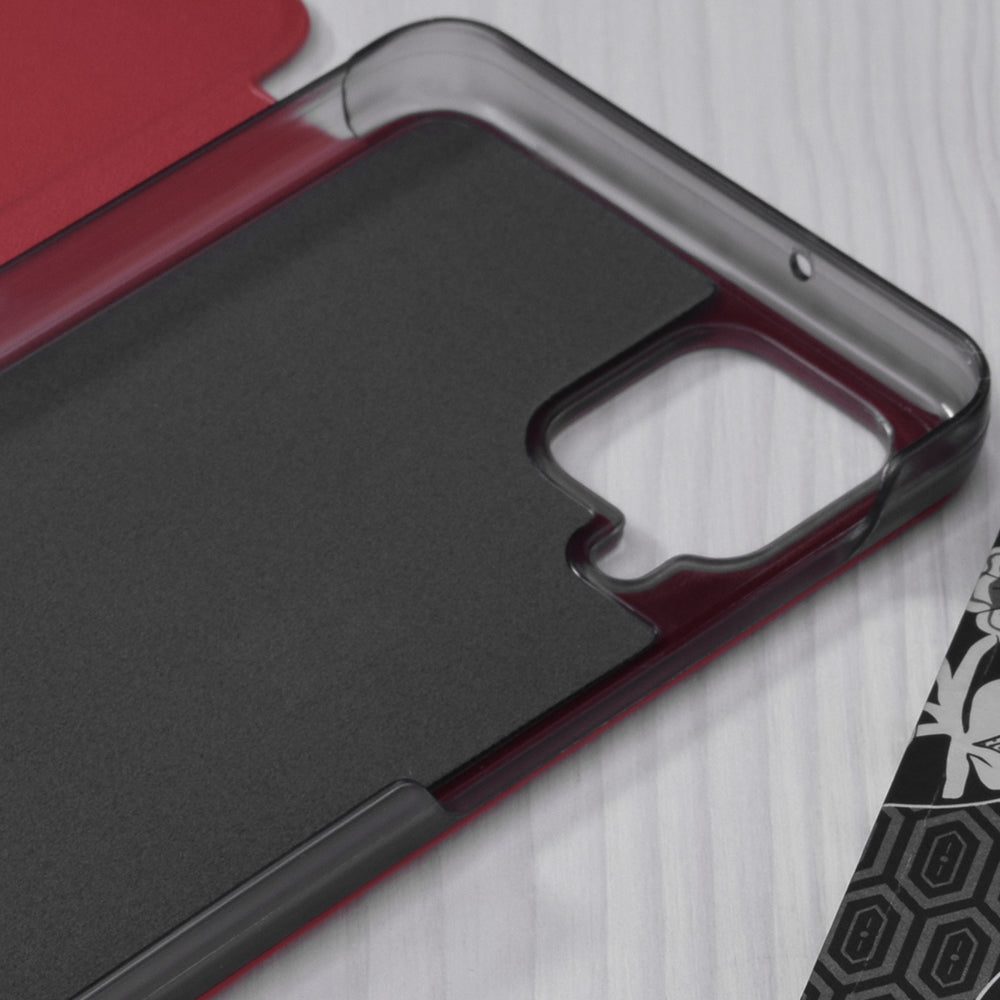 Ovitek za Samsung Galaxy A12 Nacho A127 / A12 A125, Techsuit, eFold, Rdeča