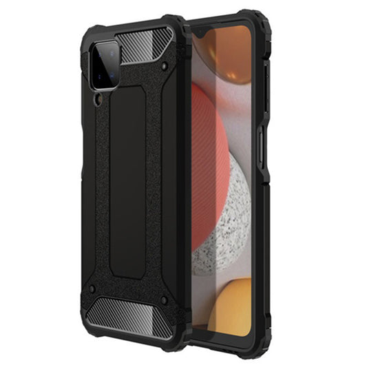 Ovitek za Samsung Galaxy A12 Nacho A127 / A12 A125, Techsuit, Hybrid Armor, Črn