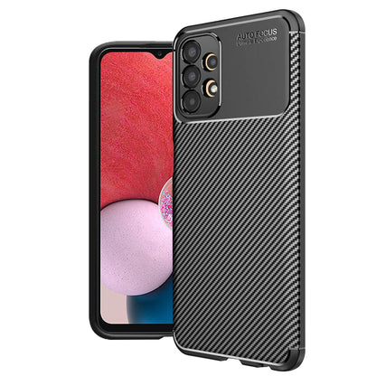 Ovitek za Samsung Galaxy A13 A135, Techsuit, CarbonFiber, Črn