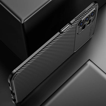 Ovitek za Samsung Galaxy A13 A135, Techsuit, CarbonFiber, Črn