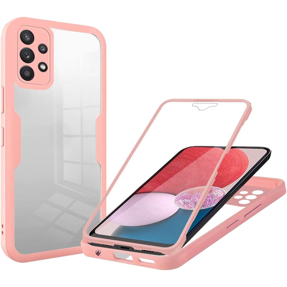 Ovitek za Samsung Galaxy A13 A135, Techsuit, ColorVerse 360, roza