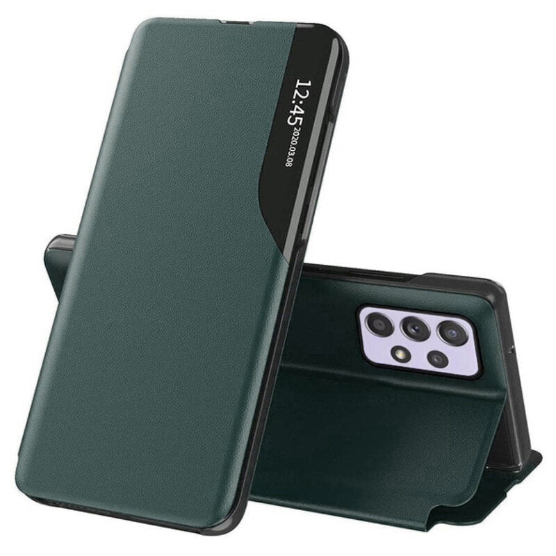 Ovitek za Samsung Galaxy A13 A135, Techsuit, eFold, Zelen