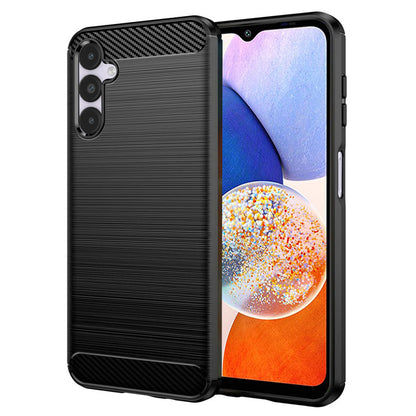 Ovitek za Samsung Galaxy A14 A145 / A14 5G A146, Techsuit, Karbon, Črn