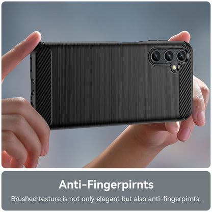 Ovitek za Samsung Galaxy A14 A145 / A14 5G A146, Techsuit, Karbon, Črn