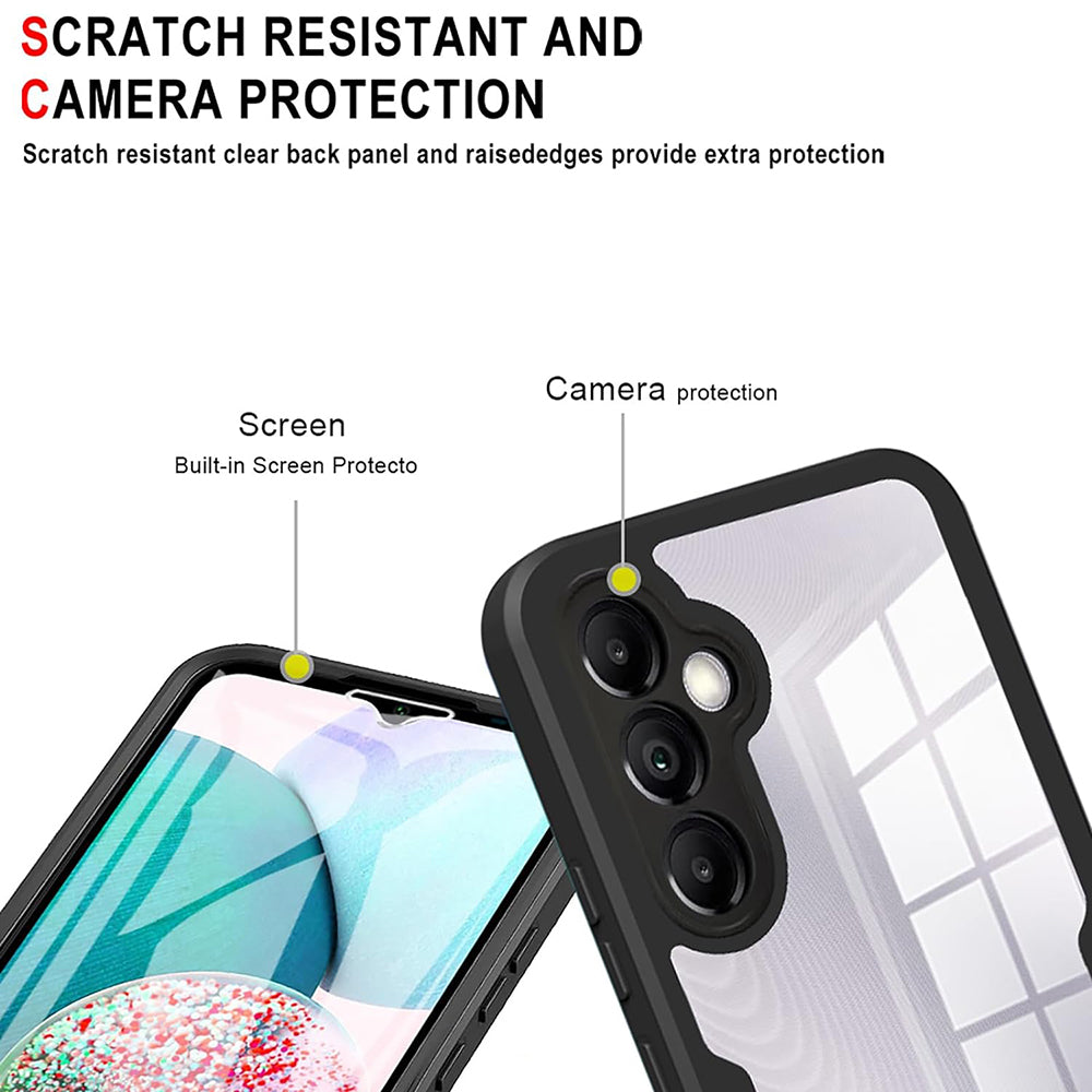 Ovitek za Samsung Galaxy A14 A145 / A14 5G A146, Techsuit, ColorVerse 360, Vijolična