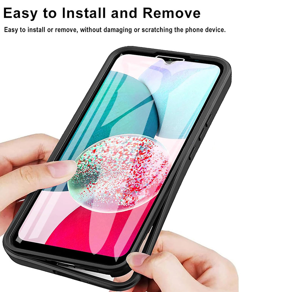 Ovitek za Samsung Galaxy A14 A145 / A14 5G A146, Techsuit, ColorVerse 360, Vijolična