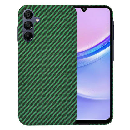 Ovitek za Samsung Galaxy A15 5G A156 / A15 A155, Techsuit, Carbonite FiberShell, Zelen