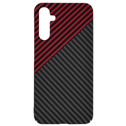 Ovitek za Samsung Galaxy A15 5G A156 / A15 A155, Techsuit, Carbonite FiberShell, Črno Rdeč
