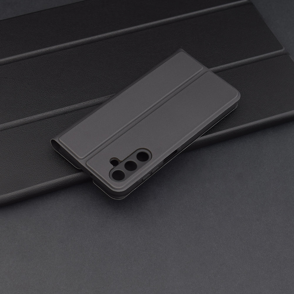 Ovitek za Samsung Galaxy A15 5G A156 / A15 A155, Techsuit, Magskin Book, Črn