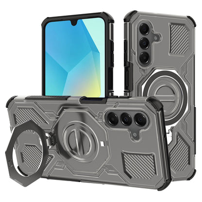 Case for Samsung Galaxy A16 5G A166 / A16 4G A165, Techsuit, Carbon Shield Pro, Light Black