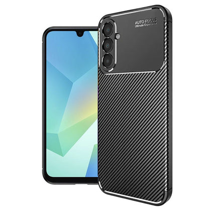 Ovitek za Samsung Galaxy A16 5G A166 / A16 4G A165, Techsuit, CarbonFiber, Črn