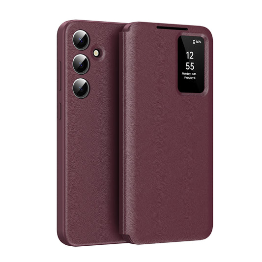 Case for Samsung Galaxy A16 5G A166 / A16 4G A165, Techsuit, SmartView, Red