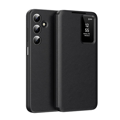 Ovitek za Samsung Galaxy A17 4G / A17 5G / A26 A266, Techsuit, SmartView, Črn