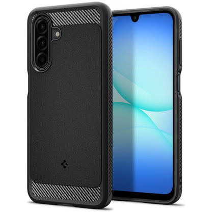 Ovitek za Samsung Galaxy A17 4G / A17 5G, Spigen, Rugged Armor, Črn ACS09844