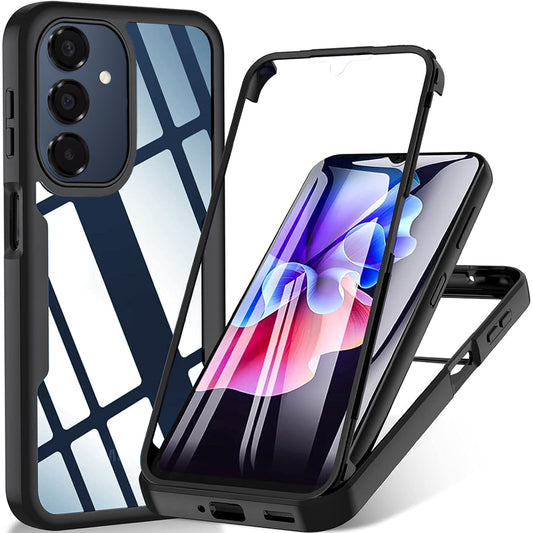 Ovitek za Samsung Galaxy A17 5G / A16 5G A166 / A16 4G A165, Techsuit, ColorVerse 360, Črn