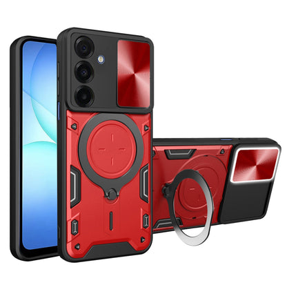 Ovitek za Samsung Galaxy A17 5G, Techsuit, CamGuard Pro, rdeč
