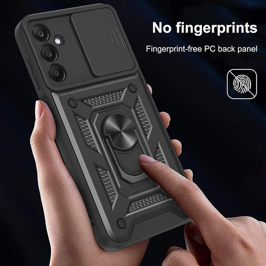 Ovitek za Samsung Galaxy A17 5G, Techsuit, CamShield, Črn