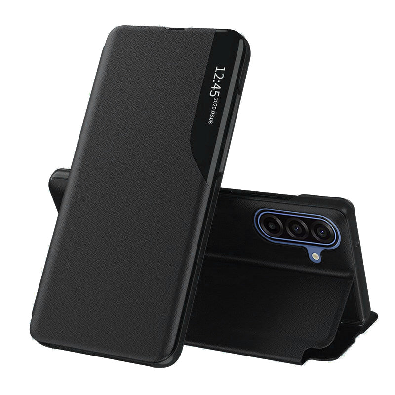 Ovitek za Samsung Galaxy A17 5G, Techsuit, eFold, Črn