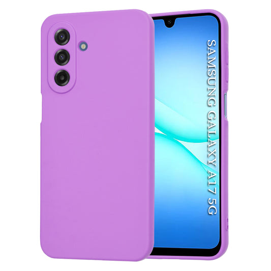 Ovitek za Samsung Galaxy A17 5G, Techsuit, SoftFlex, Vijoličen