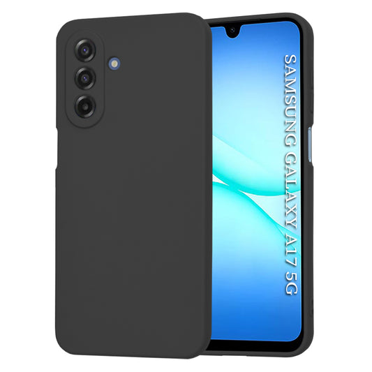 Ovitek za Samsung Galaxy A17 5G, Techsuit, SoftFlex, črn