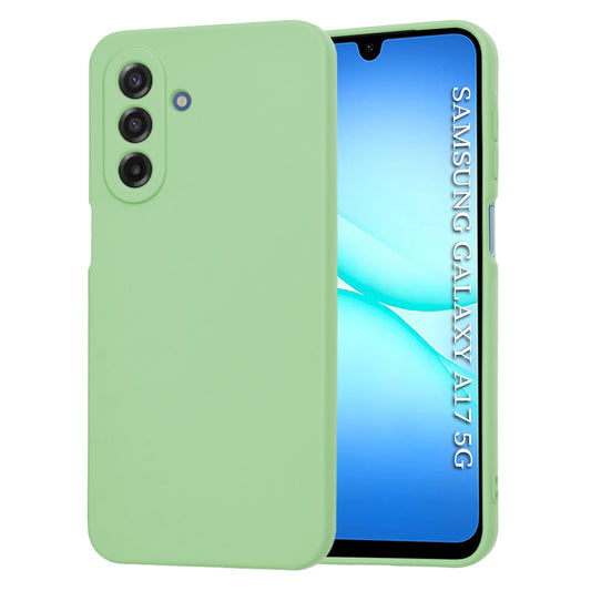 Ovitek za Samsung Galaxy A17 5G, Techsuit, SoftFlex, Svetlo zelena