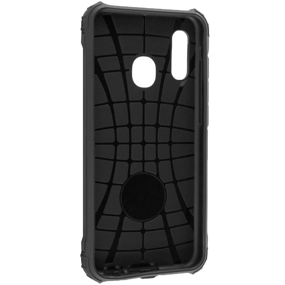 Ovitek za Samsung Galaxy A20e A202, Techsuit, Hybrid Armor, Črn